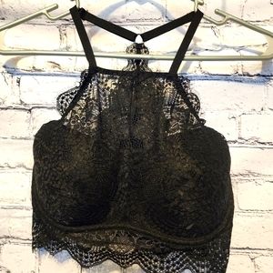 VS PINK Lace Push Up Bra S (D-DD)